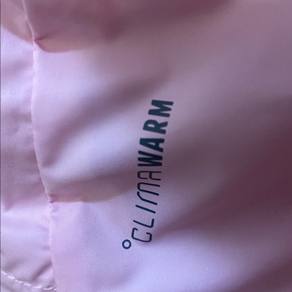 Adidas Women Pink CLIMAWARM Synthetic Down Jacket Sz Med NWT - Picture 6 of 12